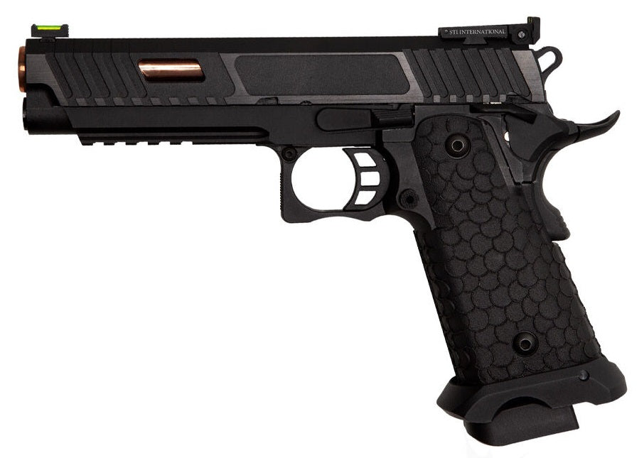 ASG STI Combat Master Airsoft Co2 Pistole Metallschlitten Blowback 6mm BBs Schwarz