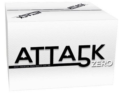 New Legion Attack Zero Paintballs 500 Stück cal.50