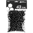 DSG RAM Paintballs cal.43 500 Stück Schwarz
