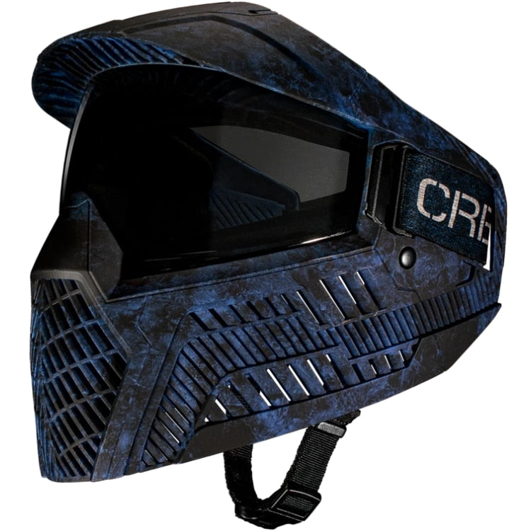 Carbon OPR Paintball Maske Blau Camo