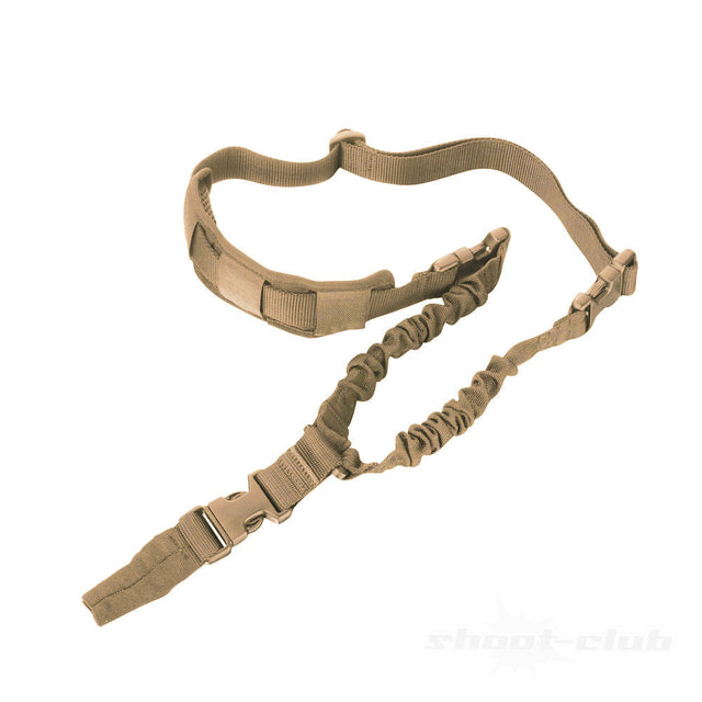 Cytac Bungee Single Point Sling mit Karabiner Tan Coyote FDE