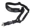 Cytac QD Bungee Single Point Sling mit QD Swivel Quick Release Schwarz