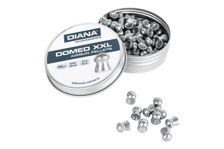 DIANA DOMED 9mm Rundkopf Diabolos glatt XXL 100 Stück