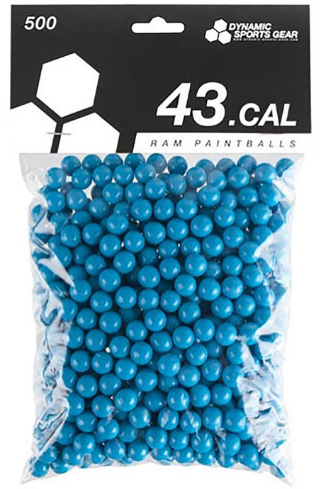 DSG RAM Paintballs cal.43 100 Stück Blau