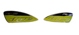 Dye Rotor Metall Logo Button Shell LTR R1 R2 Links und Rechts Aufkleber