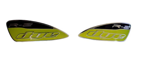 Dye Rotor Metall Logo Button Shell LTR R1 R2 Links und Rechts Aufkleber