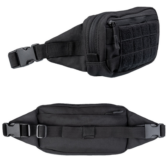 Gürteltasche Molle Molle Gürtel Schwarz