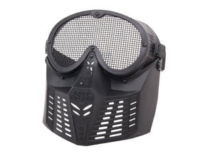GSG Metall Gitter Maske schwarz