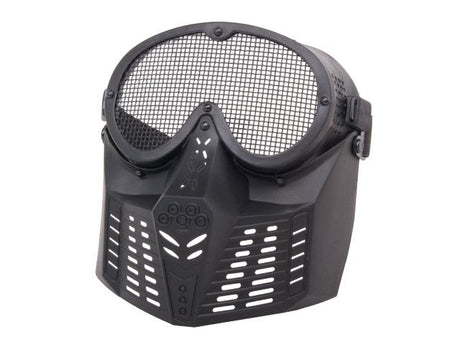 GSG Metall Gitter Maske schwarz