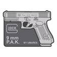 Glock Rubberpatch Glock 17 GEN5, SSW Merchandising