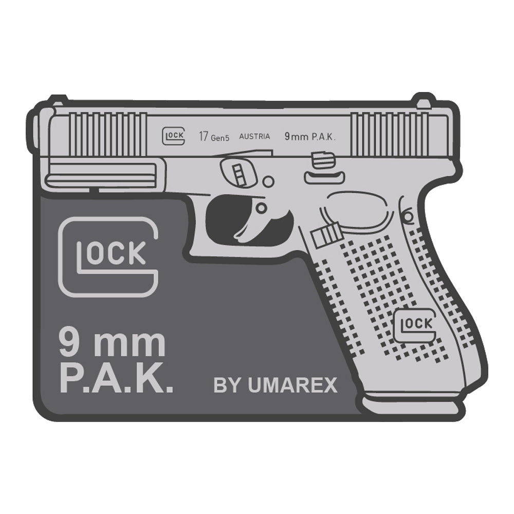 Glock Rubberpatch Glock 17 GEN5, SSW Merchandising