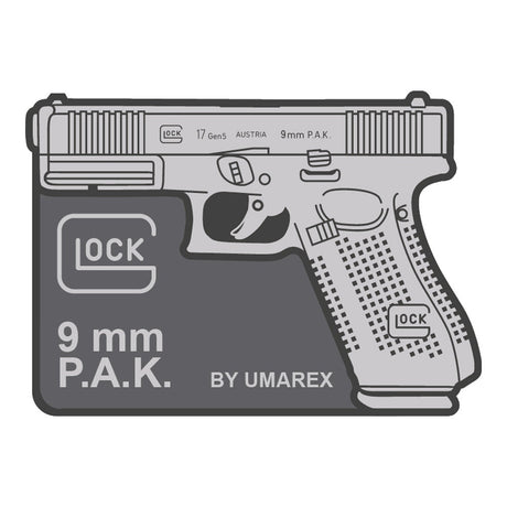 Glock Rubberpatch Glock 17 GEN5, SSW Merchandising