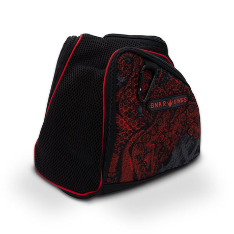 Bunkerkings Supreme Google Bag Maskentasche Red Tentacles