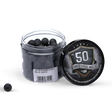 Rubberballs Cal. 50 Stahl / Gummigemisch 100 Stück