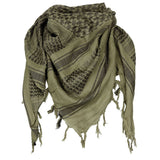 Halstuch Supersoft Shemagh PLO, oliv-schwarz