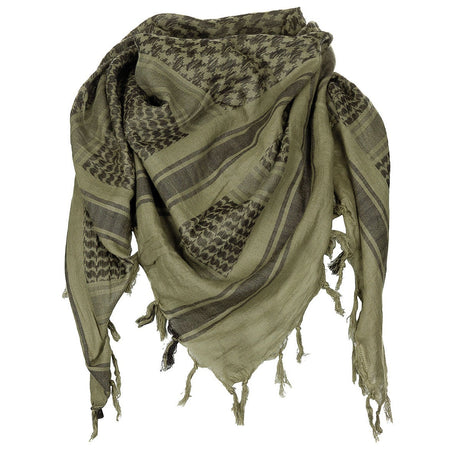 Halstuch Supersoft Shemagh PLO, oliv-schwarz