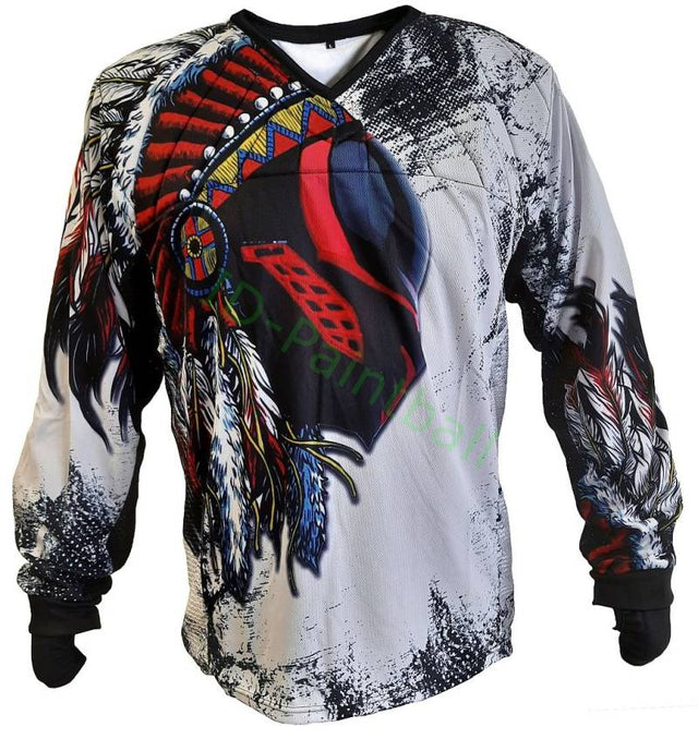 IDP Custom Jersey Indian Paintball Weiss