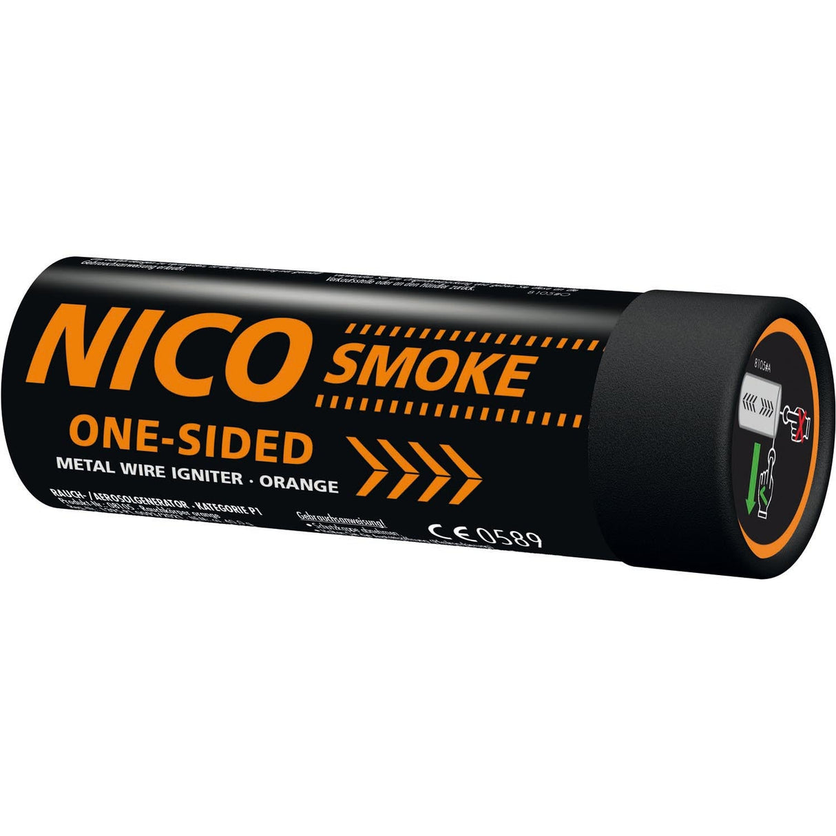 Nico Smoke Tube Orange Rauchgranate 80 Sek