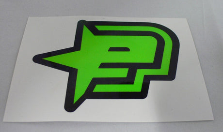 Planet Eclipse Sticker Aufkleber Grün 90x70