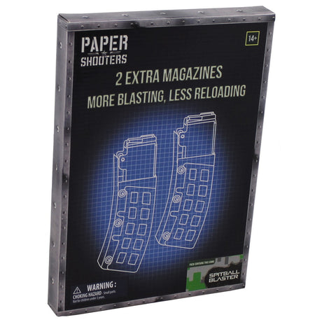 PAPER SHOOTERS, Bausatz, "Magazin-Green Spit", 2er Pack