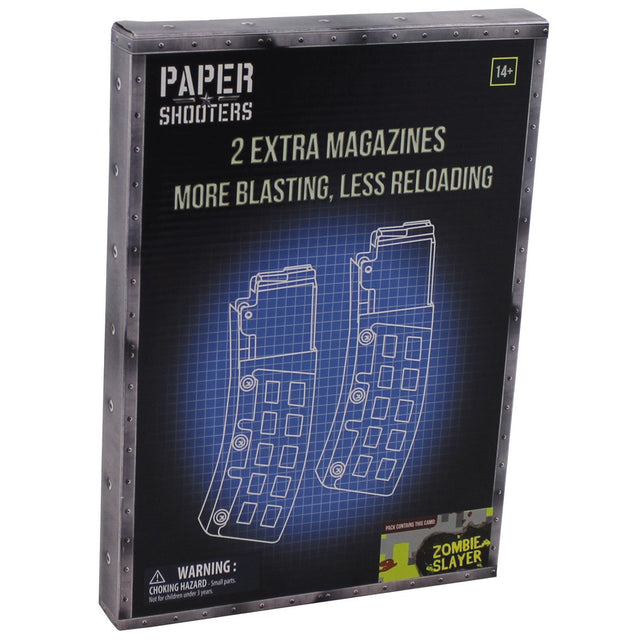 PAPER SHOOTERS, Bausatz, "Magazin-Zombie", 2er Pack