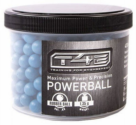 T4E 430 Powerballs Cal43 Rubberball blau POB 43