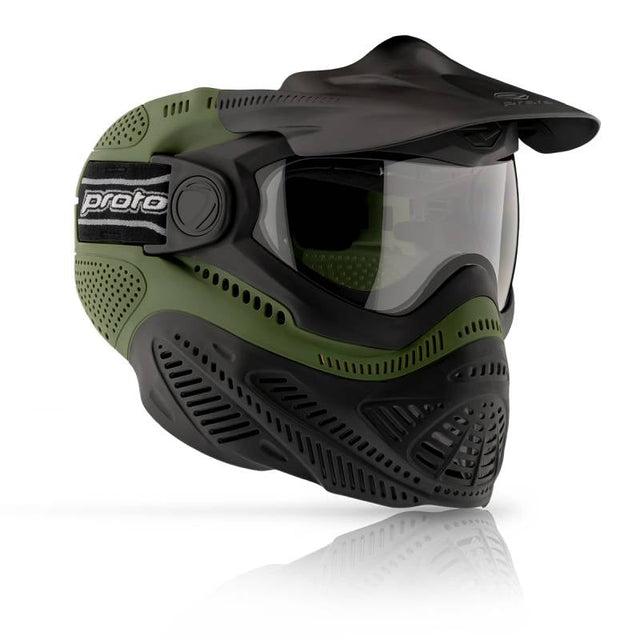 Proto Switch FS Oliv Paintball-Maske mit Thermalglas