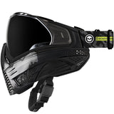 Push Unite Paintball Thermal Maske LA Infamous Dark Skull Black