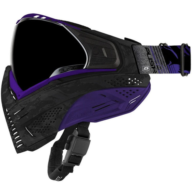 Push Unite Paintball Thermal Maske Black Camo Purple