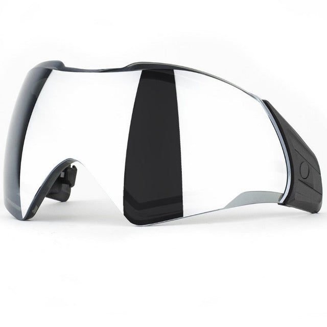 Push Unite Chrome Silver Paintball Thermal Maskenglas