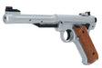 Ruger Mark IV 4,5 mm (.177) Diabolo Knicklauf Silver Braun