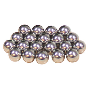 50 Stahlkugeln für Steinschleuder 12,74mm Cal 50