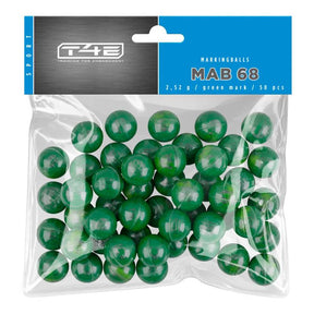 T4E Sport MAB 68 Cal.68 Marking Balls Grün - Inhalt: 50 Stk