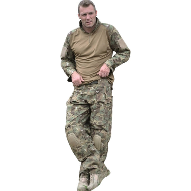 Tactical Jersey Hemd Warrior Desert W/L-Arid Camo