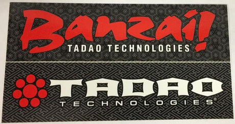 Tadao Aufkleber "Banzai"