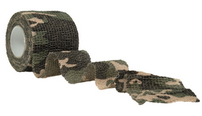 Tarnband selbsthaftend Woodland Camoflage 5 cm x 4,5m