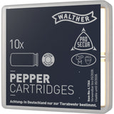 Walther Pfeffer-Gas Patronen 9mm P.A.PV. Pepper
