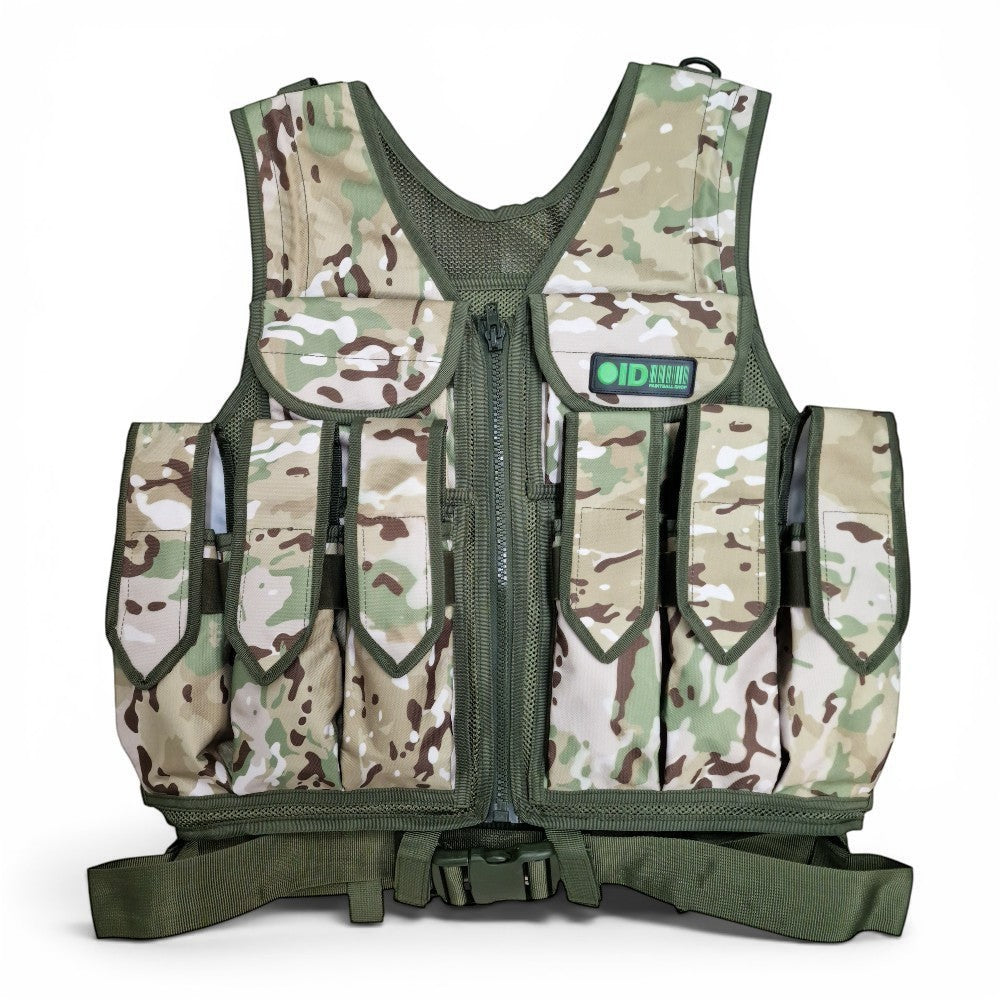 Paintball Tactical Weste Magfed Desert Camo