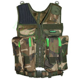 Tactical Paintball Weste Woodland Camo