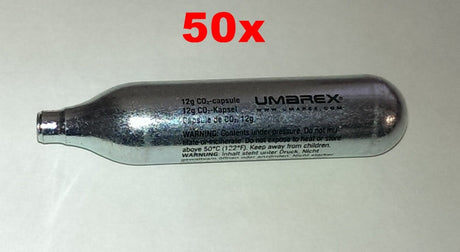 50 x CO2 Kapsel 12g Umarex