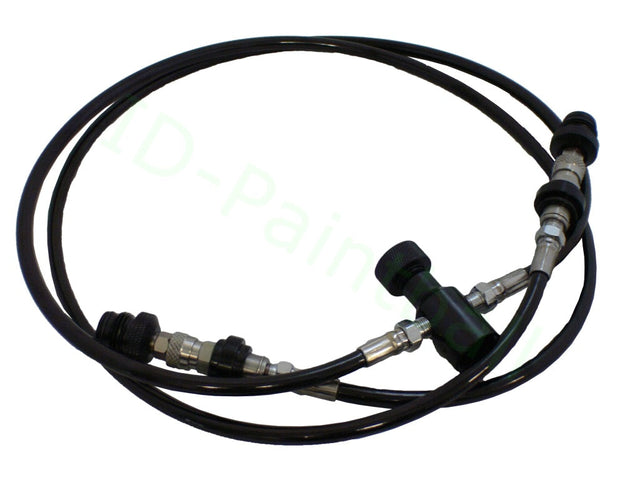 Paintball 136cm Doppel Remote Mamba System mit zwei Bleeder
