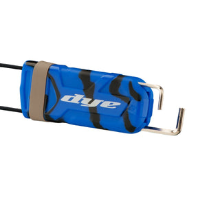 Dye Flex TWST Blau Schwarz Laufsocke mit Werkzeug