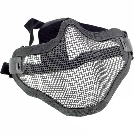 Gittermaske für Airsoft Schwarz