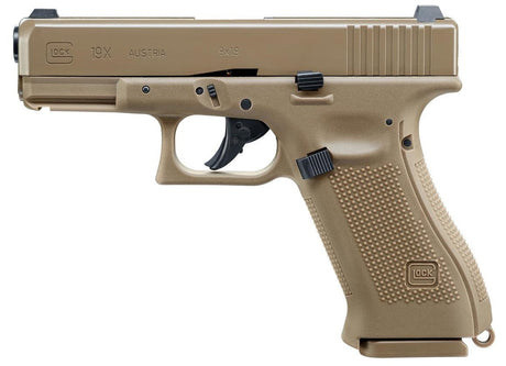 GLOCK 19X cal. 4,5 mm (.177) BB FDE TAN Co2 Blowback