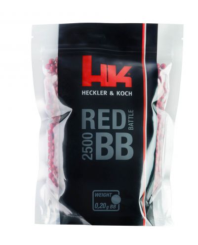 2500 Heckler & Koch Red Battle BBs 0,20g