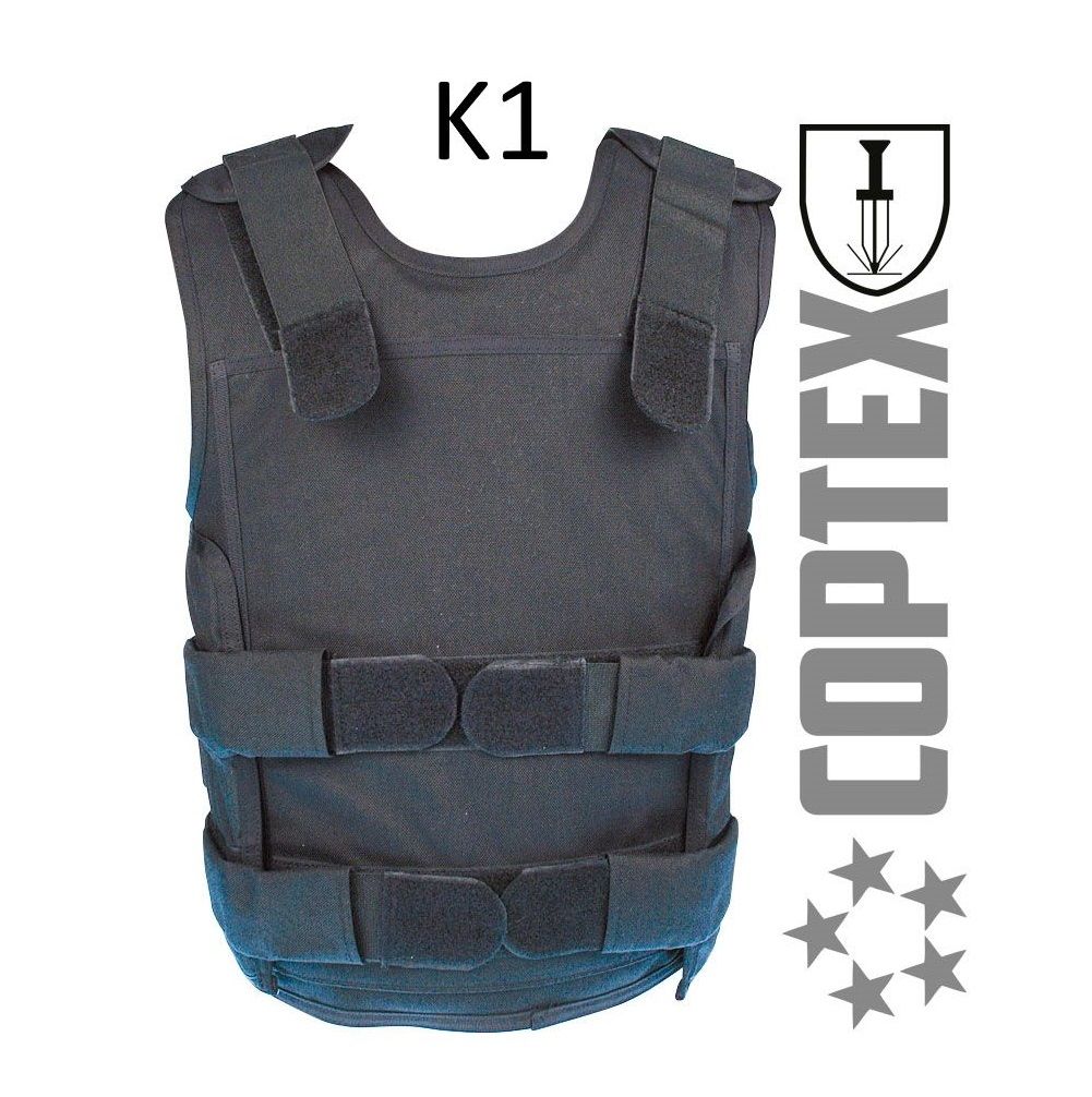 K1 zertifizierte Stichschutzweste COPTEX I VPAM KDIW 2004
