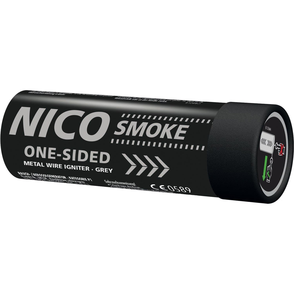 Nico Smoke Tube Schwarz Rauchgranate 80 Sek