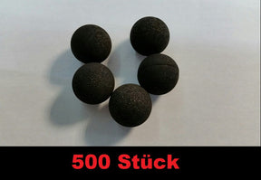 500 Rubberballs Reballs mit Stahl / Gummigemisch Cal 68