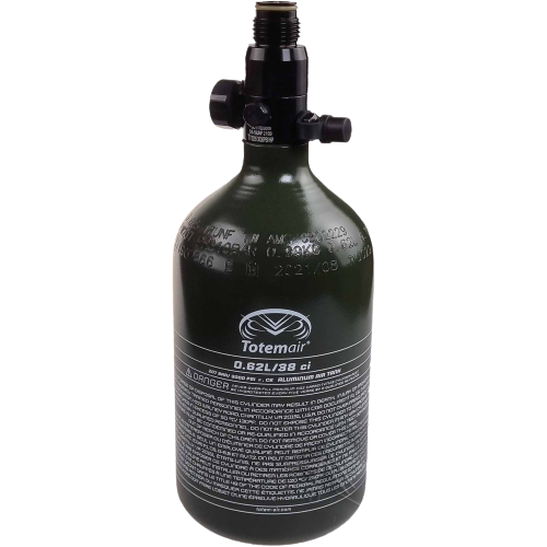 Alu HPA-System 0,6L/38ci Alu Flasche mit 200 Bar Regulator