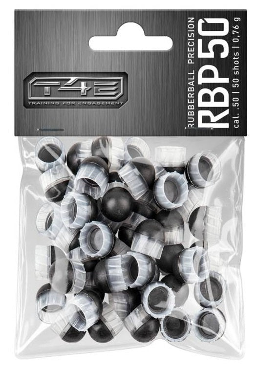 T4E RBP 50 Präzisions Gummi Geschosse HDR Cal.50